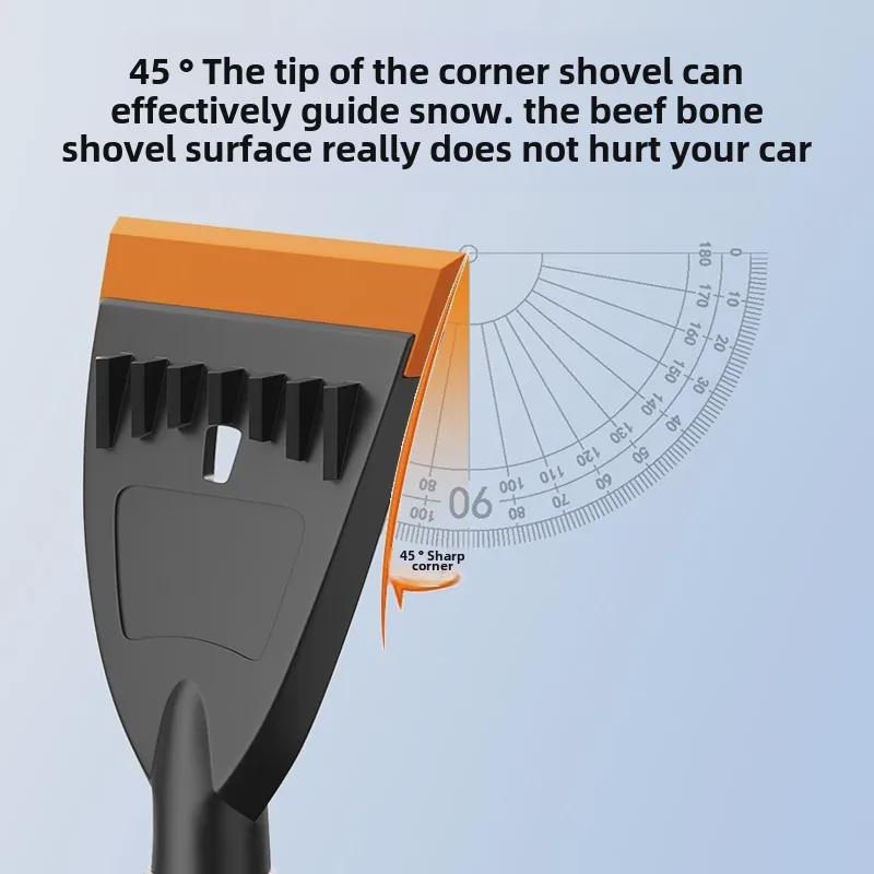Detachable Snow Brush and Shovel for Car Ice and Frost Removal