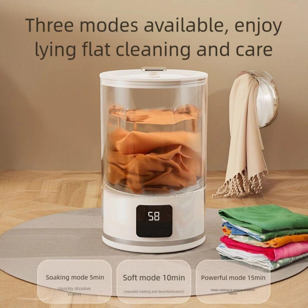 1L Washing Machine Mini Sock Washing Machine Underwear Washer  for Clothes Underwears Socks