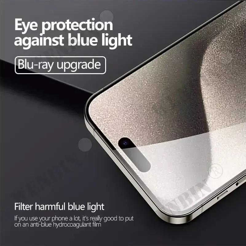5 Pcs Hydrogel Film For iPhone 17 16 16e 15 14 13 12 11 Pro Max Plus 12 13 Mini 8 7 Plus SE XR X XS Full Cover Screen Protector2