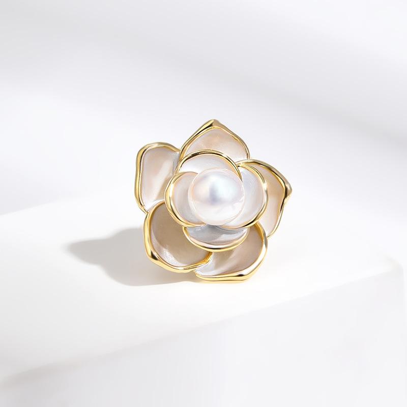 Senior Brooches Flower Leaf Brooch Pins for Women Suit Pendant  Fashion Brooches Jewelry