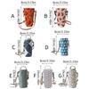 Portable Water Bottle Bag Insulated Crossbody Water Bottle Carrier Bag Holders Travel Sports Camping