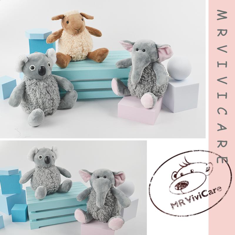 20cm Cute Alpaca Plush Doll Soft Cotton Stuffed Animal Toy For Kids Sleeping Partner Birthday Gift