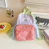 Korean Version of Super Cute Dopamine Children's Kindergarten Schoolbag Baby Going Out Thin Backpack Children's Lightweight Schoolbag