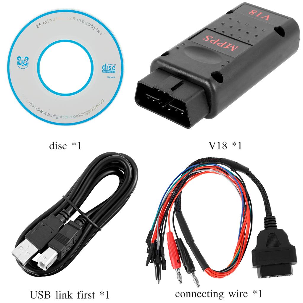 MPPS SMPS V18 ECU Programming Tool Professional Tricore Cable Programmer Premium MAIN TRICORE MULTIBOOT ECU Chip Tuning