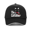 The Cat Father Men'S Baseball Cap Casual Fashion Brand Dad Hat Harajuku Pop Adjustable Snapback Hats