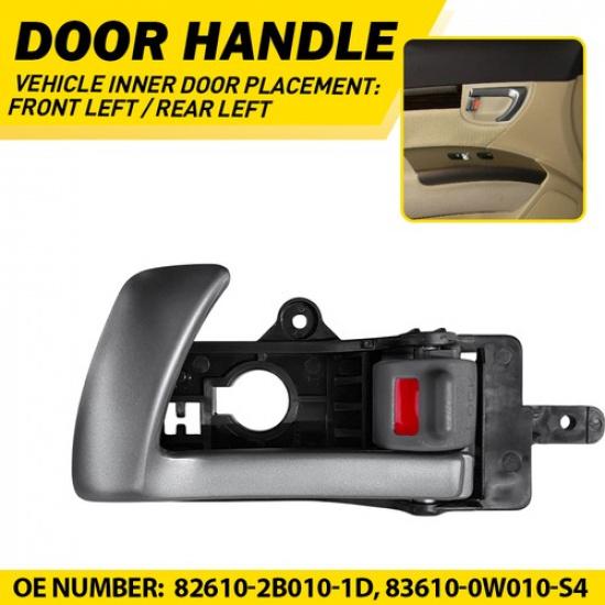 Ide Interior Inner Door Left Handle Front/Rear For Hyundai 2007-2012 Fe Santa