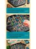 Triangle Chess Rubber Band Puzzle Toy for Kids - Multiplayer Strategy Game