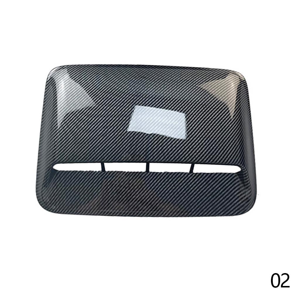 Universal Car Hood Vent Decorative Air Flow Intake Bonnet Hood Scoop Cover Auto Exterior Accessories