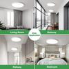 Waterproof and Insect-proof Round LED Ceiling Light Ceiling Panel Light Bathroom Living Room Bedroom Home Lighting Lighting
