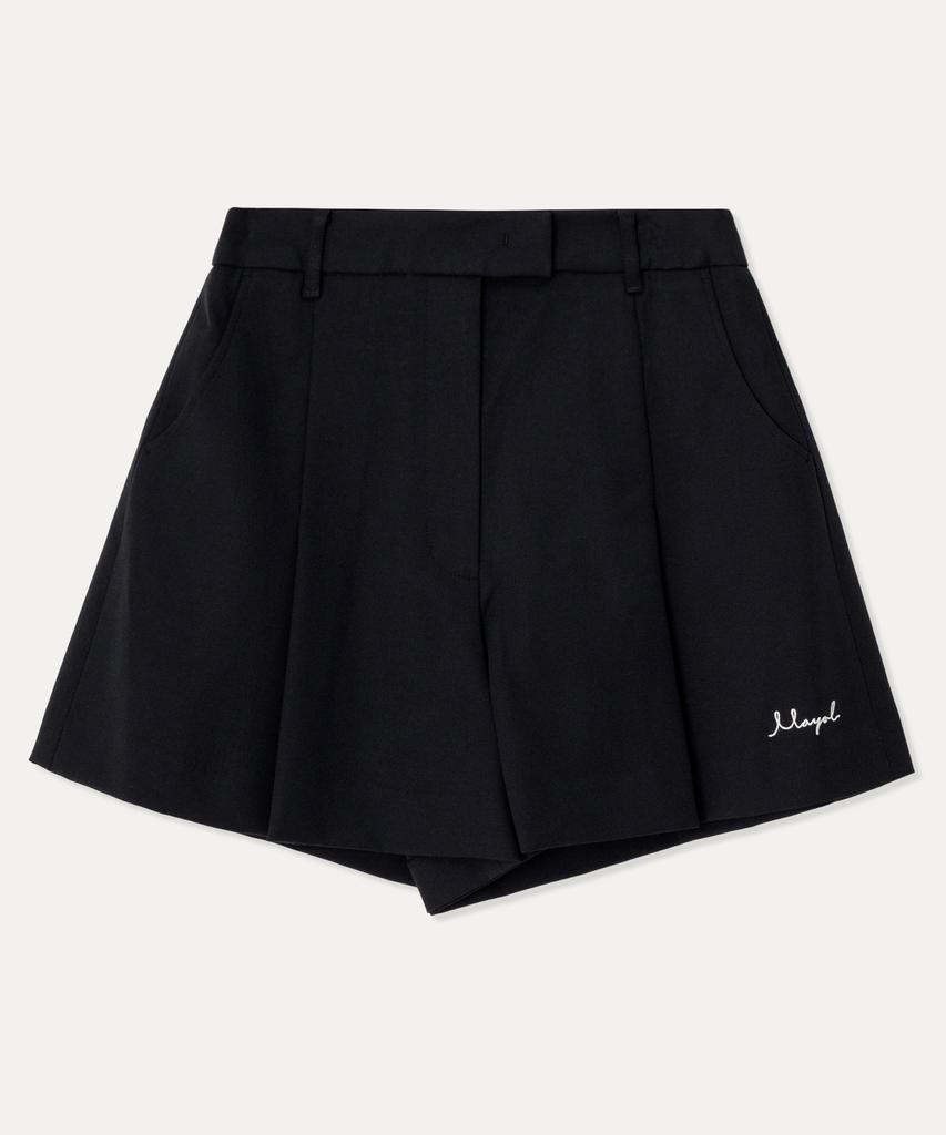 MAYOL Pleated Pants_Black