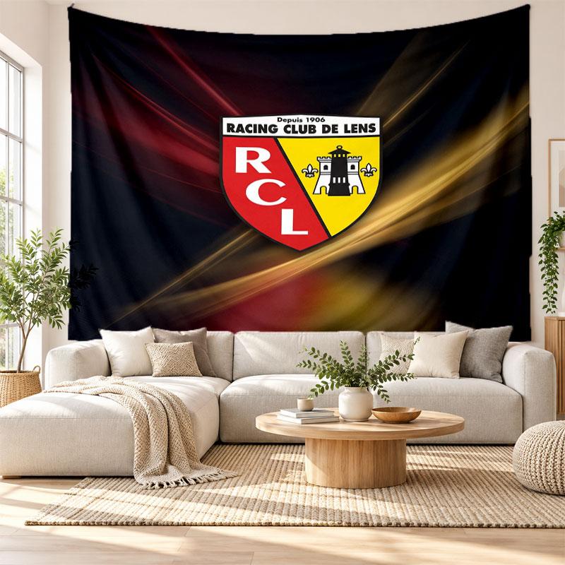 Lens FC Wall Tapestry, Soft Fabric Wall Hanging, Decorative Backdrop For Bedroom Home Wall Art