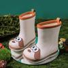Children's Rain Boots Boys Girls New Kindergarten Baby Water Shoes Waterproof Non-Slip Outdoor Wear Toddler Rain Boots