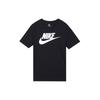 T Shirts Men's Black Crew Neck Moderate Straight Fit BV0629-010