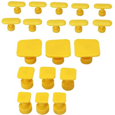 Yellow Glue Tabs Dent Repair Kits Nylon Pulling Tabs