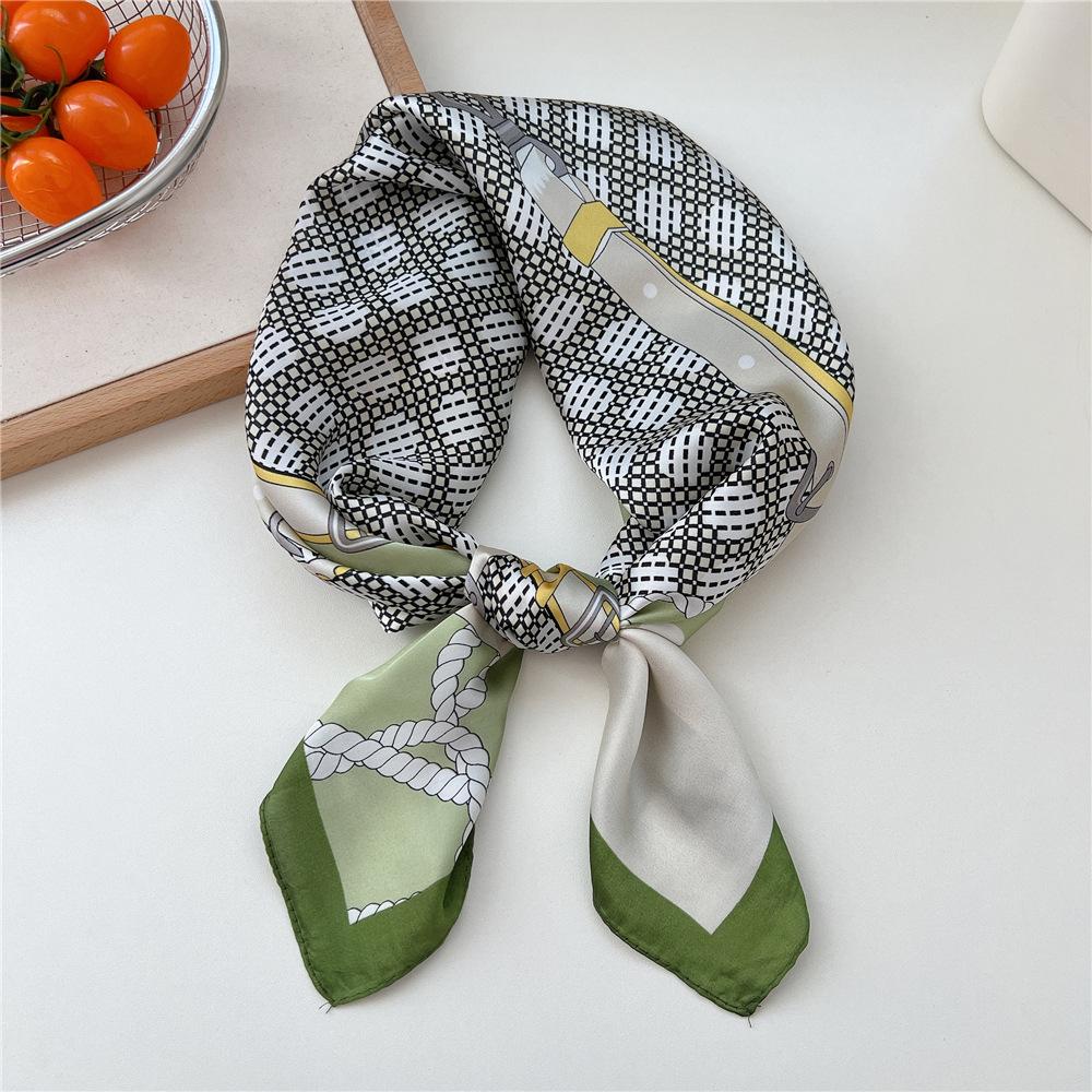 

70*70см Новый Роскошный Квадратный Шарф Шелковые Шарфы Женский Шейный Платок Завязка для Волос Повязка Хиджаб Косынка Головная Повязка Гладкая Бандана Женский Фуляр One Size&>8Y