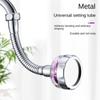 Adjustable Kitchen Faucet 360° Rotation Bath Faucet Connector Durable Splash-Proof Faucet  Kitchen