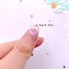 50pcs Glitter Mixed Resin Colorful Cute Bowknot Heart Nail Art Flat Back Rhinestone Applique DIY Wedding Scrapbooks Decor
