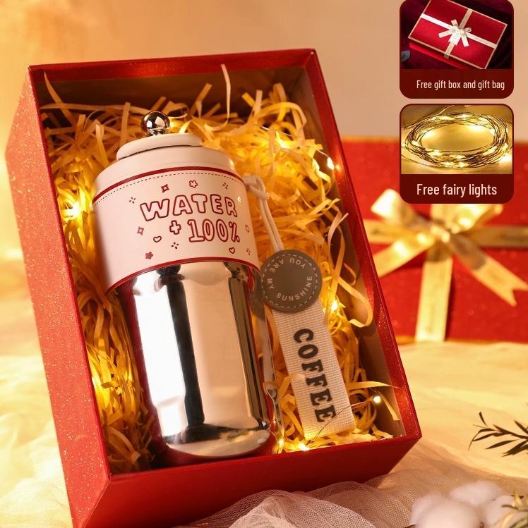 High-End Insulated Cup Gift Box for Female Friend or Bestie - Perfect Birthday Souvenir for Women and Girls