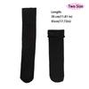 Thickened Home Floor Socks Velvet-lined Women's Hosiery Leg Warmers Mid Tube Socks  Free Size