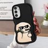 Paare Hund Katze Cool Weiche Handyhülle für Samsung Galaxy A12 A16 A52 A21s A13 A15 A14 A11 A05 A03 A53 A33 A06 A04 A23 A22