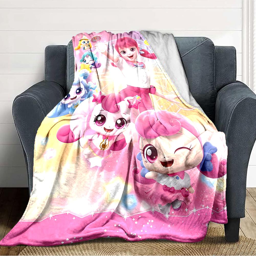 1pc Catch Teenieping Magic Sweethear (3) Blanket, Gift, for Men and Women, Soft Blanket, Good for Sofa Bed Couch Travel, Lightweight Flannel Blanket