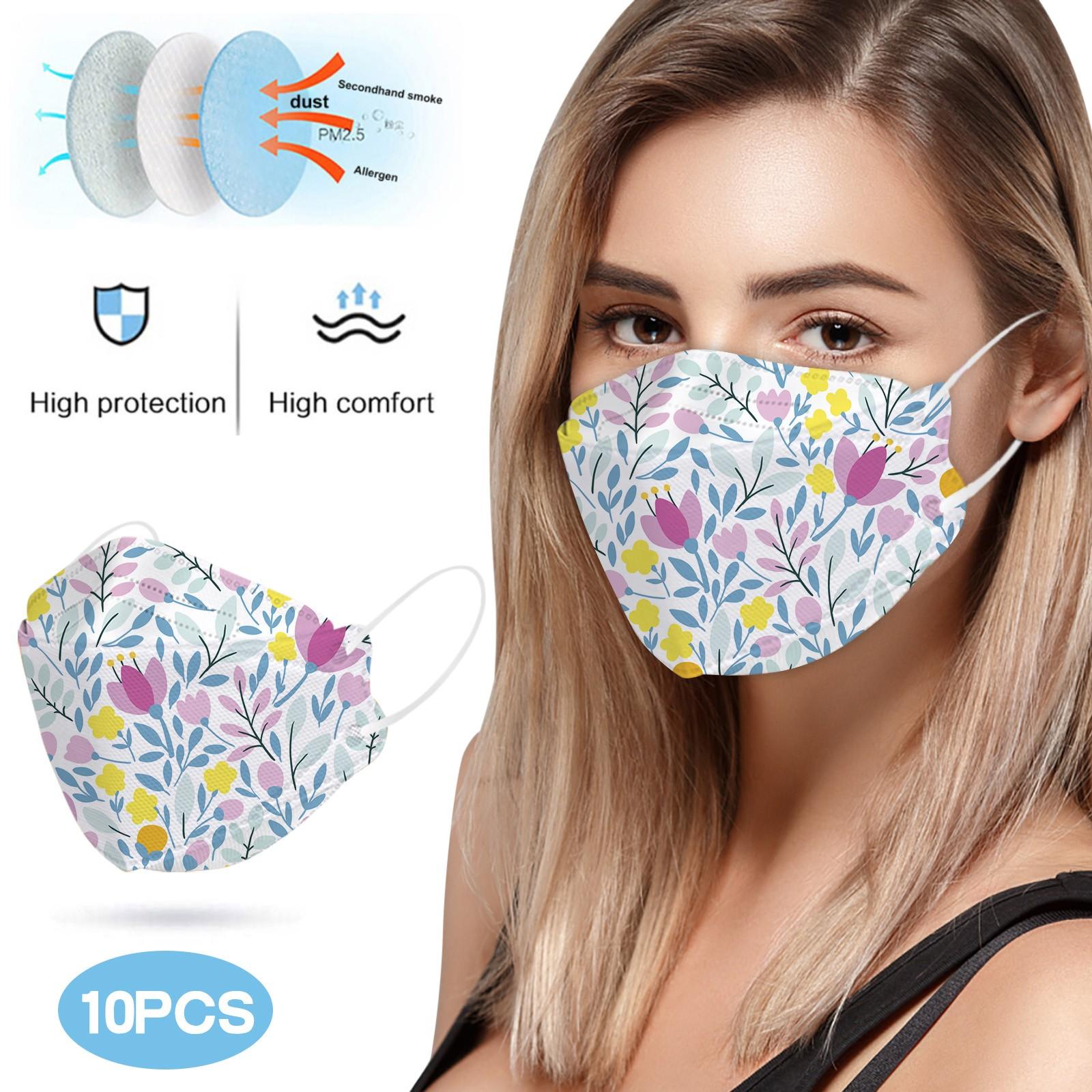 

Adult‘s 3D Disposable Protective Mask For Men And Women