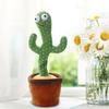 Fun Dancing Cactus Plush Toy With Singing And Talking Features Perfect Birthday Gift