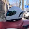 Motorcycle helmet full helmet men and women winter warm safety four seasons knight electric vehicle locomotive full