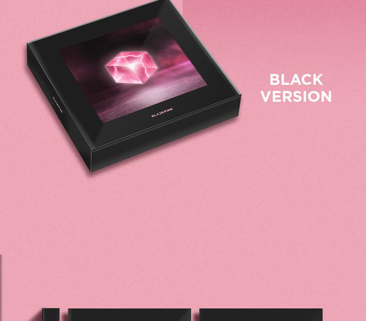 BLACKPINK [SQUARE UP] 1. Mini-Album (SCHWARZ / PINK Version)