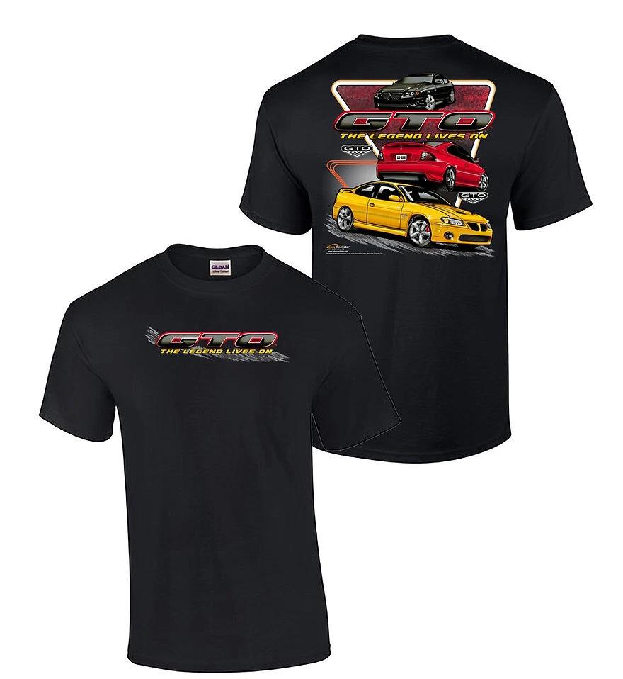 2004-2006 Modern Pontiac GTO Black T-Shirt XL