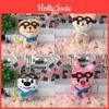 Skzoo Leeknow Hyunjin Cartoon Plüschtier für Kinder Kristall Ultraweich Kaninchen Design Anpassbares Bild 20cm Höhe