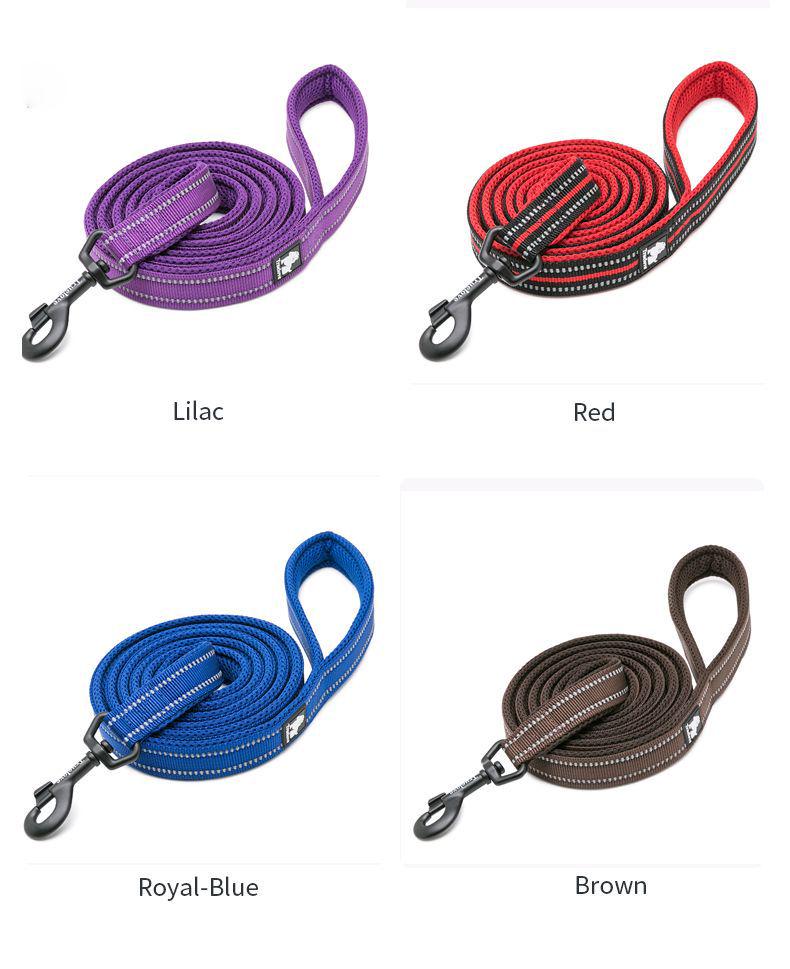 TrueLo Pet Dog Leash for Small, Medium & Large Breeds - Durable Chain Option Available