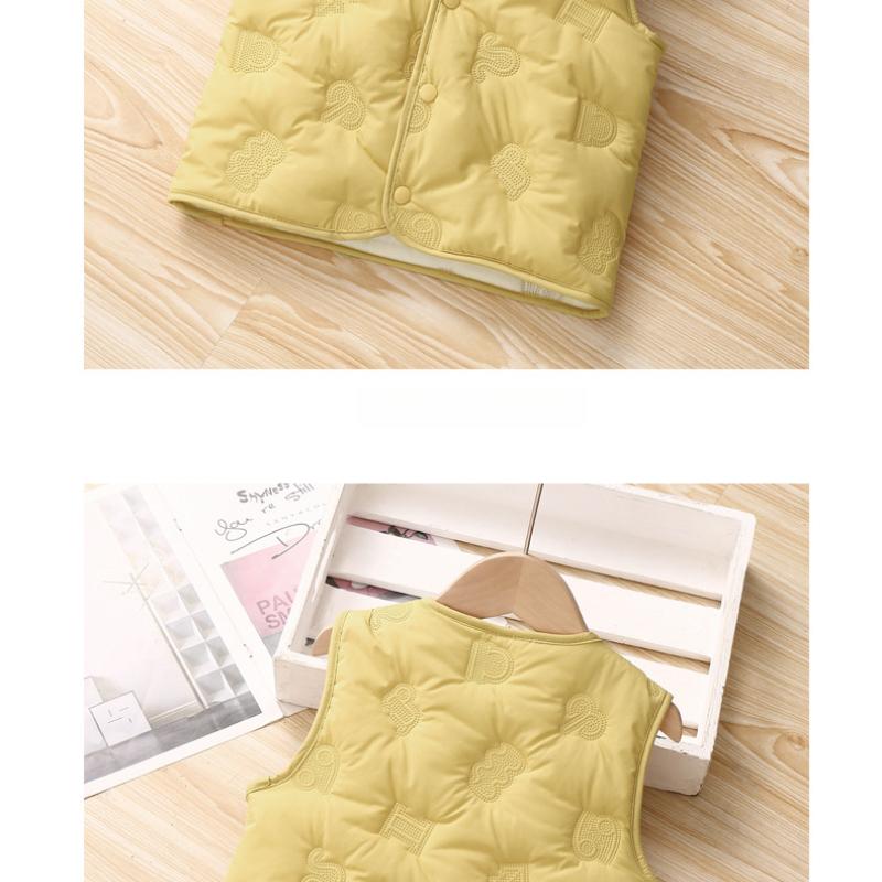 Children's Thermal Vest for Autumn and Winter, Boys and Girls Cotton Inner Vest, Thickened Baby Vest for Older Children, Outerwear