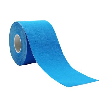 Muskeltape Blau 16,5 Fuß Länge 2,0 Zoll Breite Wasserdicht Atmungsaktiv Schnelltrocknend Sporttape für Körper Outdoor Fitness