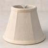 6 Pieces Attach-on Lampshade Bamboo-Textured Textile Small