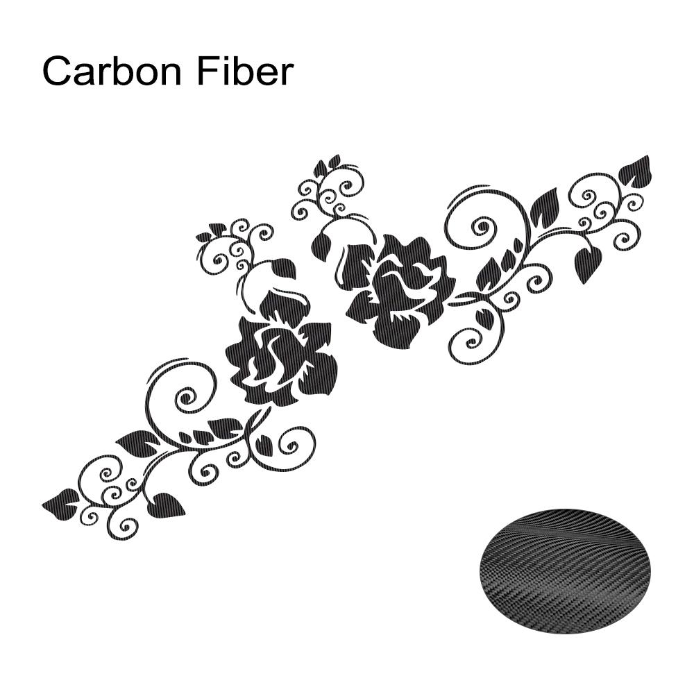 Car Flowers Graphics Stickers Decals Auto Both Body Wrap Vinyl Film Cover Automobiles Decoration Vehicles Tuning Accessories