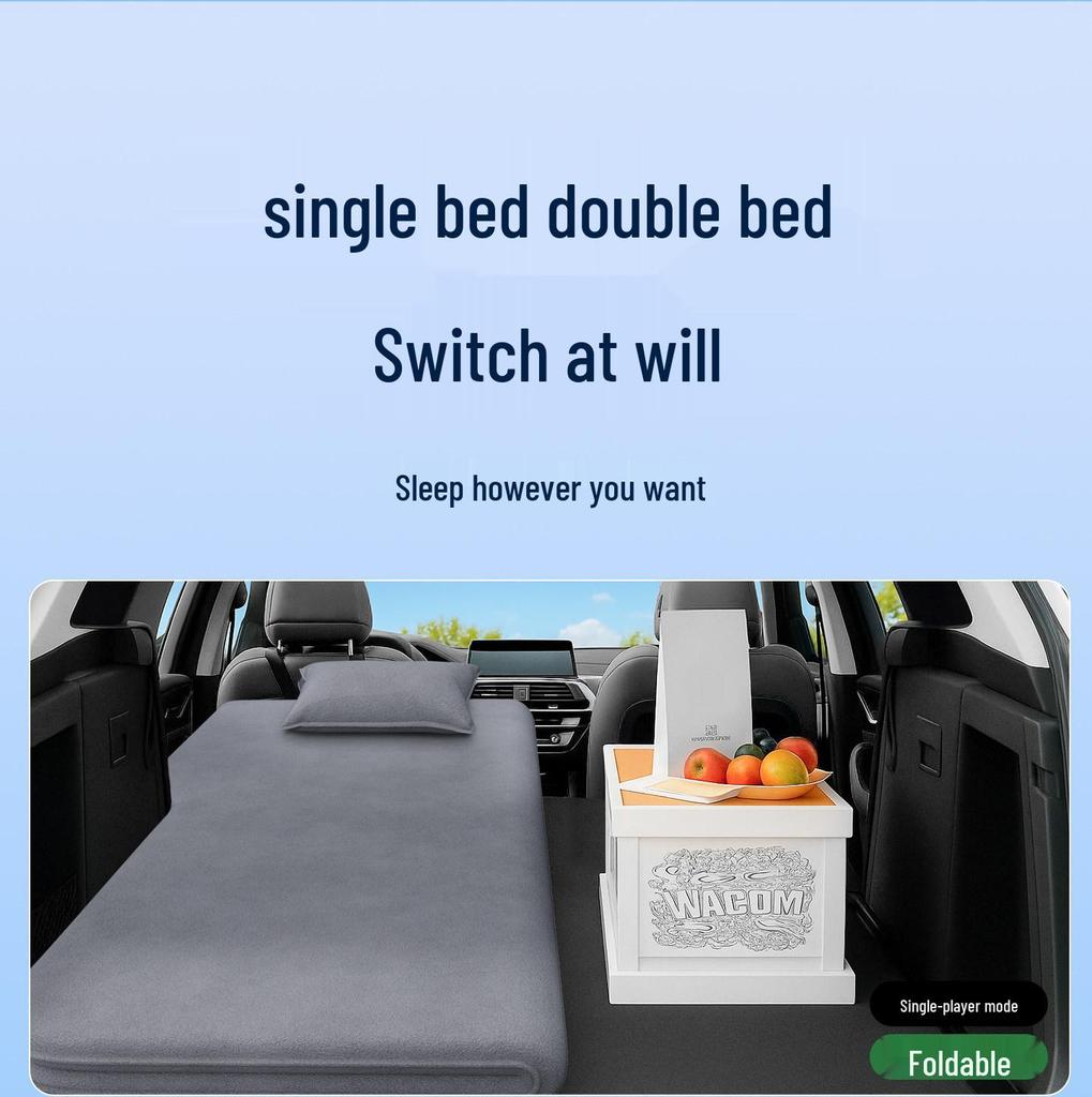 Car Bed Mattress for SUV Trunk - Ideal for Long-Distance Self-Driving Comfort.