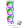 Watercooling - cooler master - masterliquid 360l core blanc argb - led argb - fusil - compatible lga1156 socket