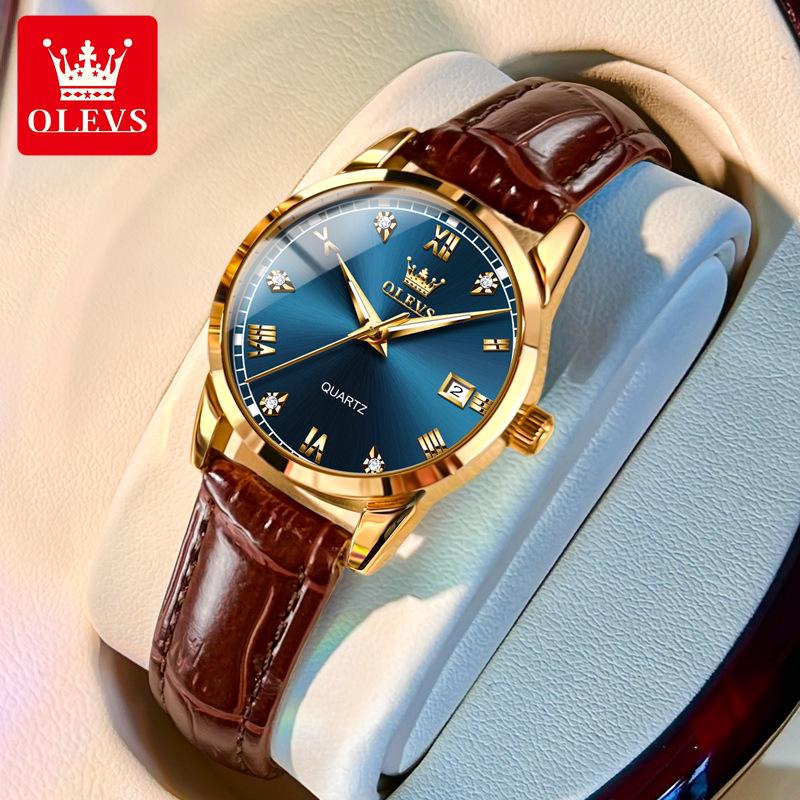 Celebrity Endorsed Women's Dual Calendar Waterproof Quartz Watch