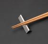 Yamako Stainless Steel Chopstick Rest Delta Hammered Finish 15383