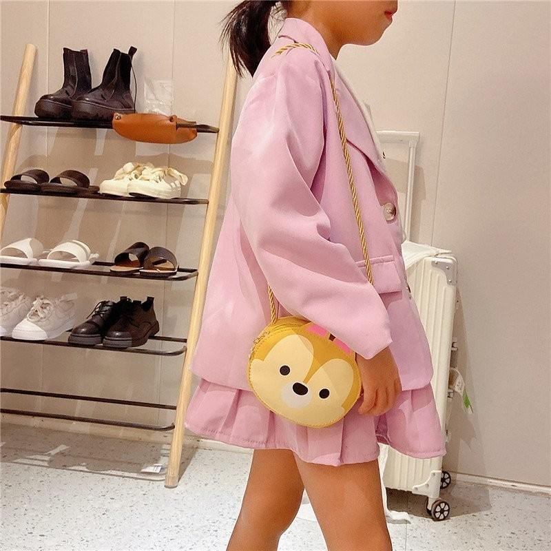Cartoon Cute Pattern Small Square Bag Girl Crossbody Bag School Outings And