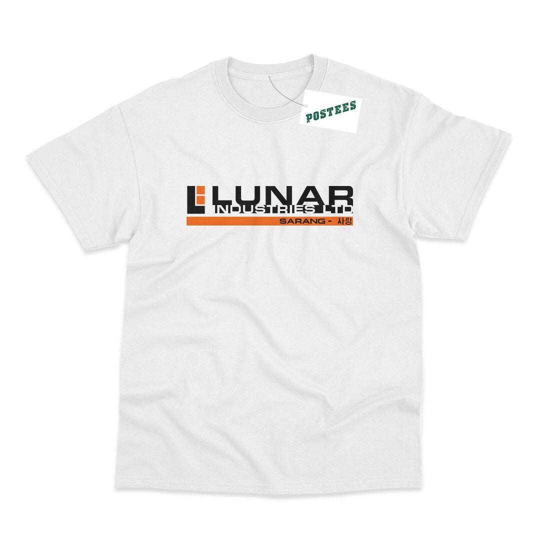 26 Lunar Industries Inspired By Moon DTG Printed T-Shirt Unisex T-Shirt M