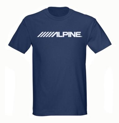 Alpine bilstereo subwoofer t-shirt