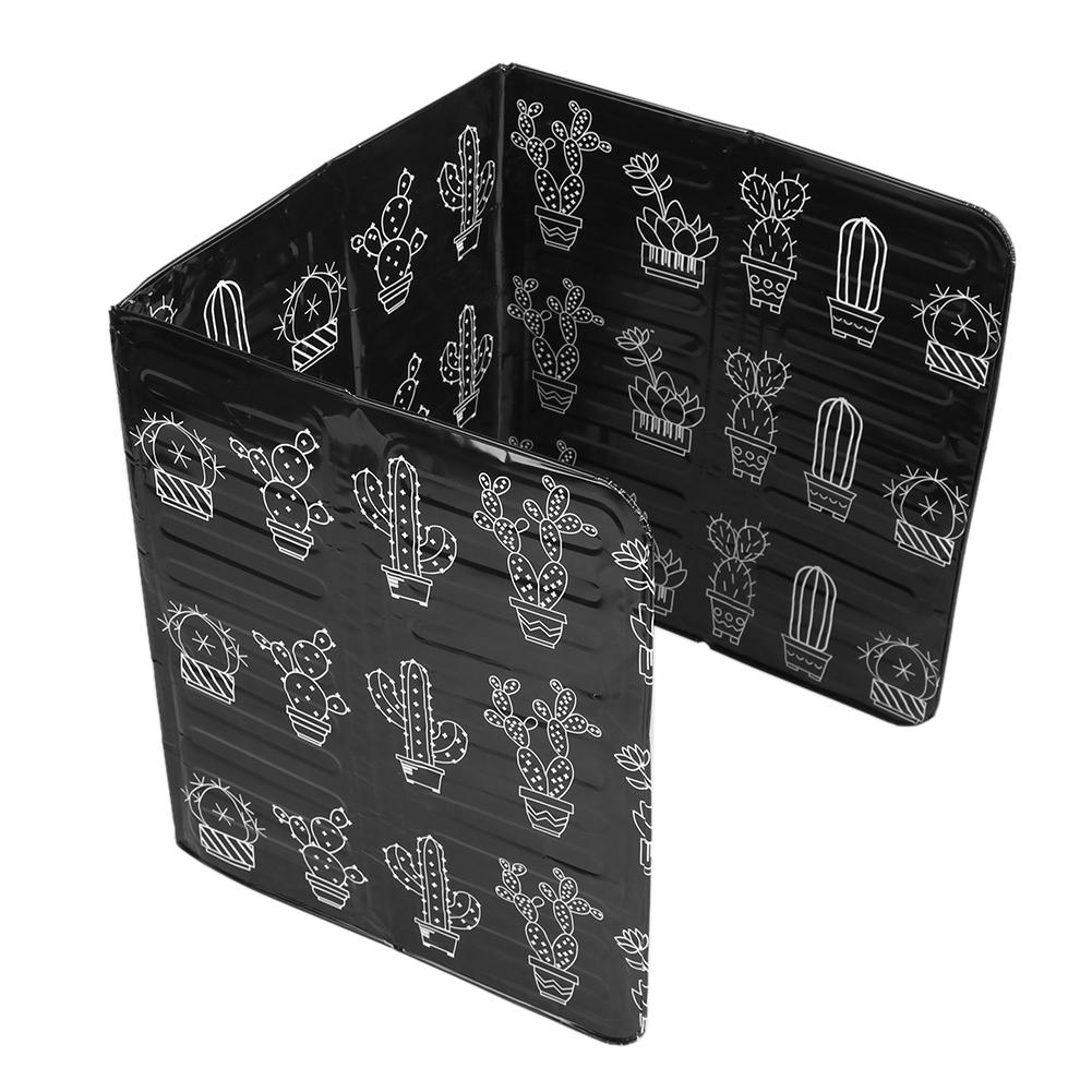 Bucătărie Gătit Prăjire Ulei Ecran Capac Camping Pliabil Paravan Pliabil Sobe De gătit pe gaz Parbriz Anti stropire Protecție