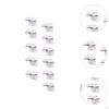 10 Pieces Hat Organizer Rack for Baseball Cap Hook Versatile Portable Wall Mounted Dorm