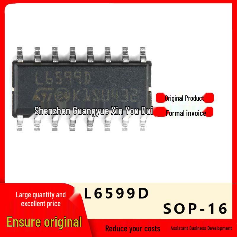 L6599D SOP-16 PMIC - Power Management IC Chip