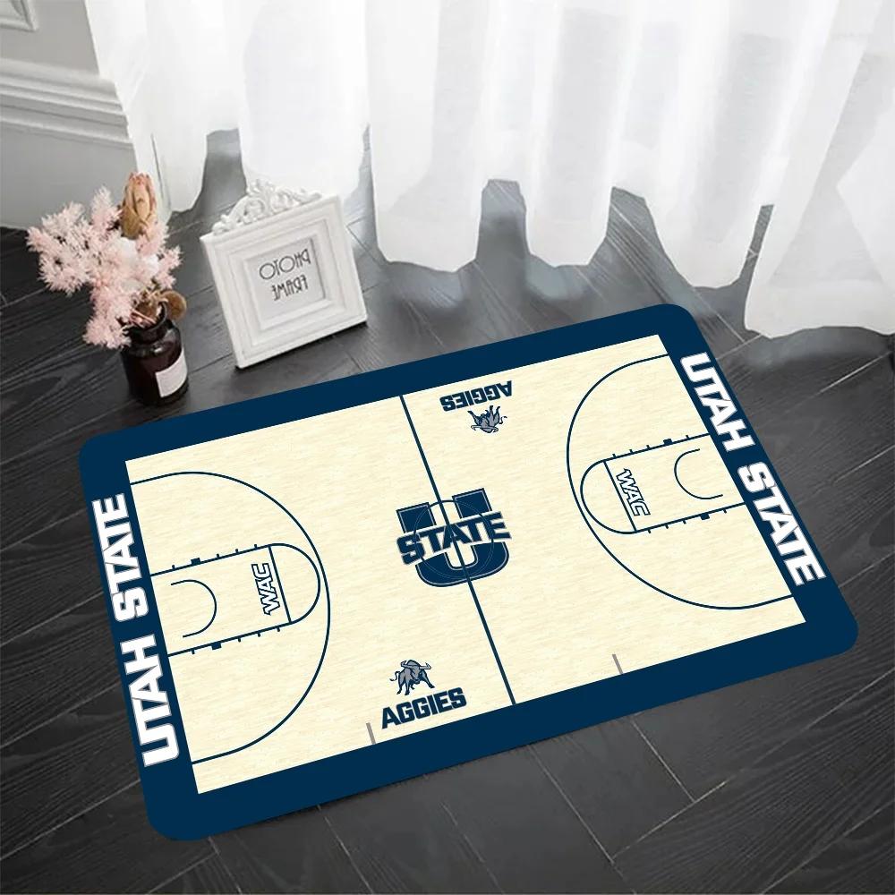  Disney B-Basketball Court Floor Mat Doormat Home Carpet Foot Mat Bathroom Absorbent Mats Mats Home Decor Supplies Carpets