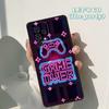 Neon Game Over Pixel phone case For Samsung Galaxy A42 A31 A40 A51 A71 A32 A80 A91 A52 A72 A73 A20e A21S A50 A70 A11 A12 Cover