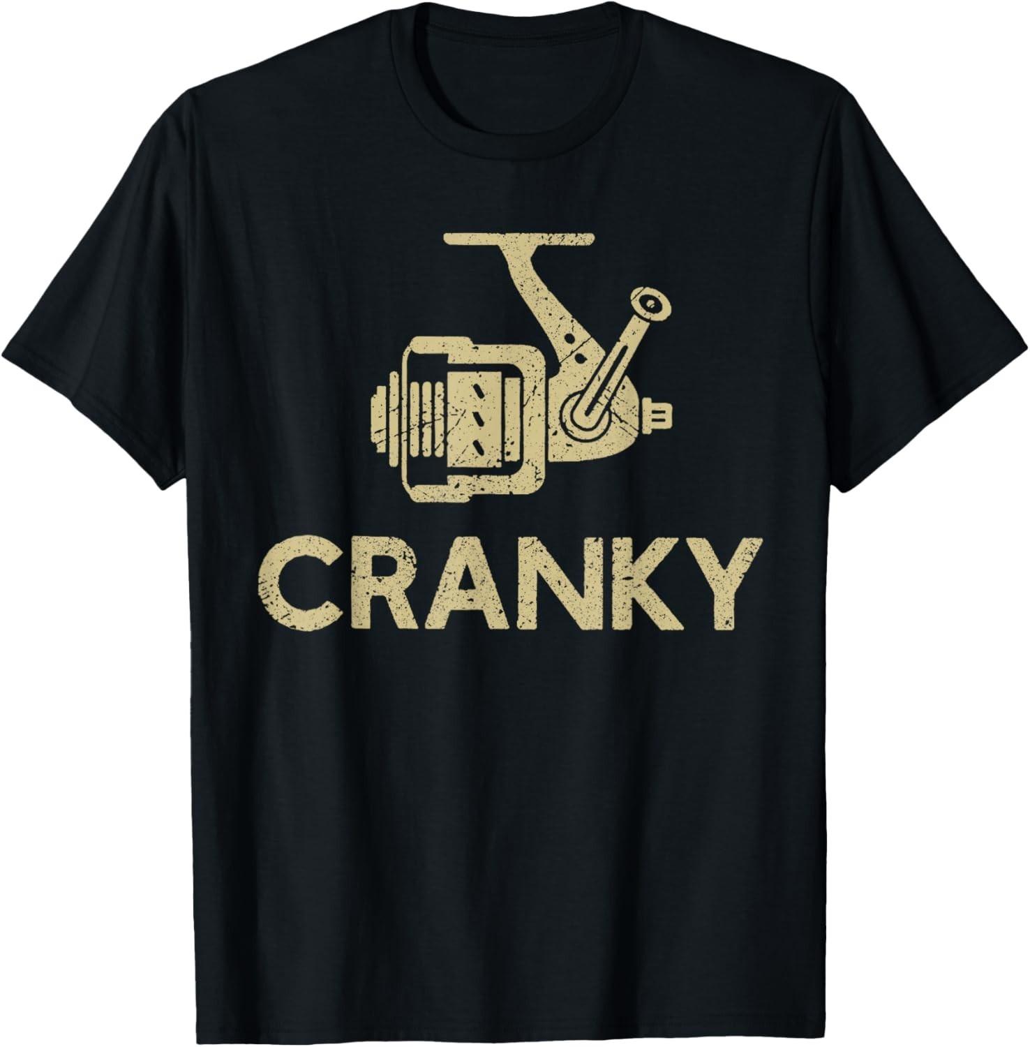 Crankbait Fishing Lure Cranky Funny Gift Ideas For Fishing unisex T-Shirt Mens Womens Tees Top M