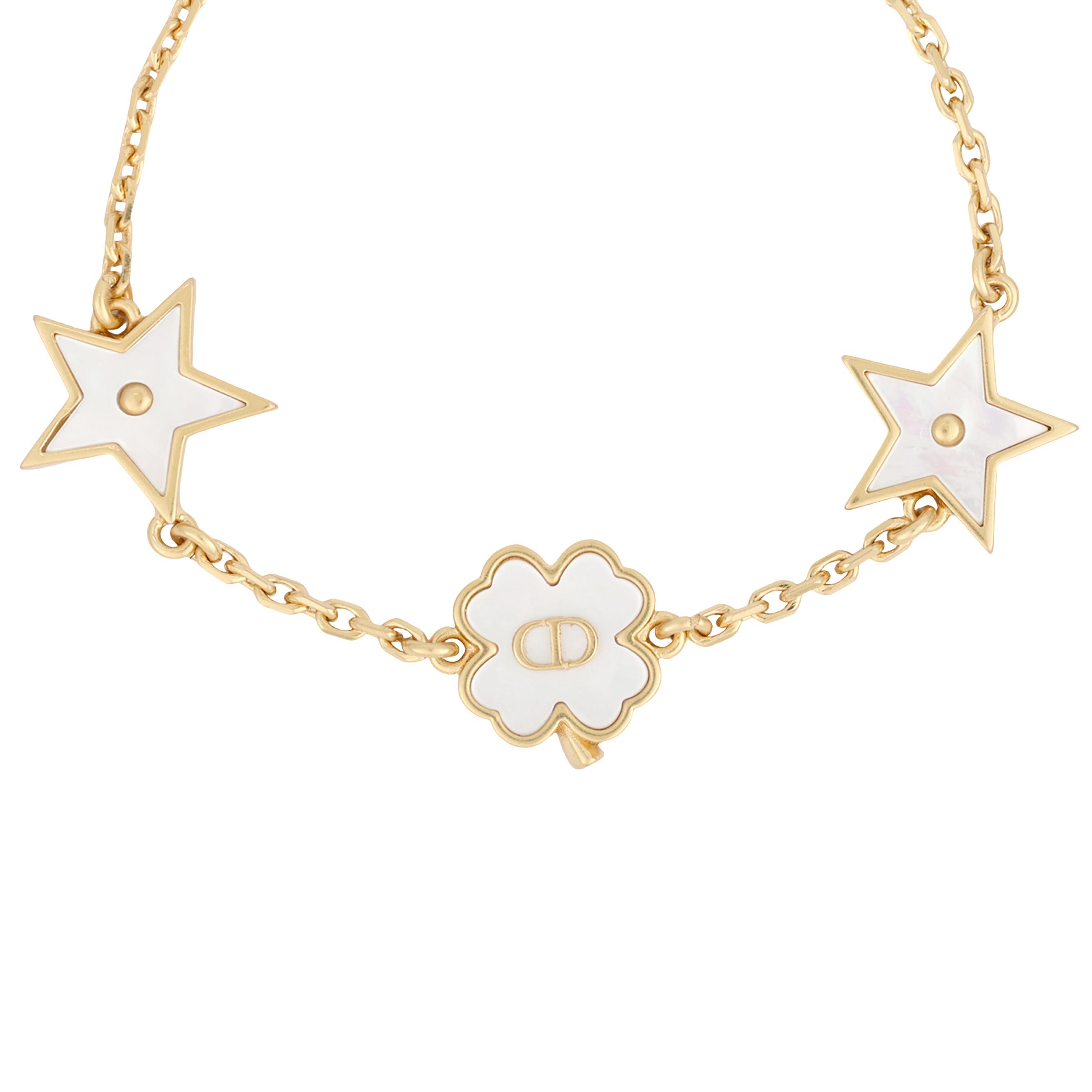 

Dior Logo Metal Bracelet Women bracelets Gold B3048WOMMP_D301 F,Gold